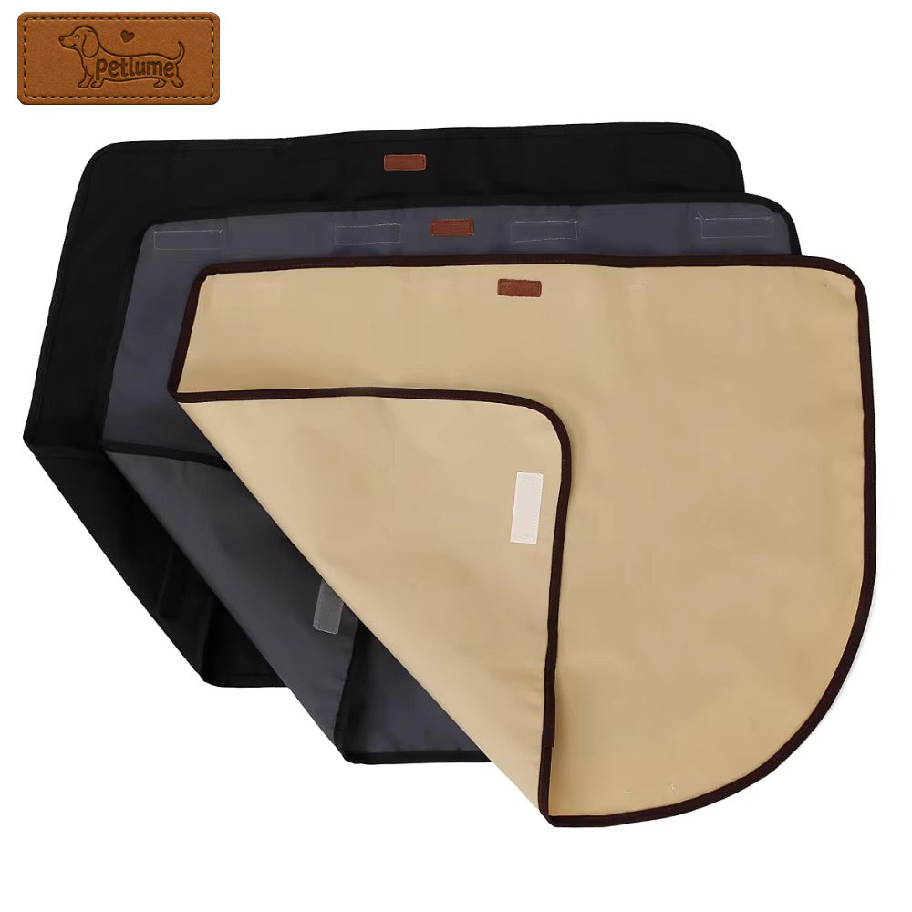 Foldable Oxford Pet Car Door Protector