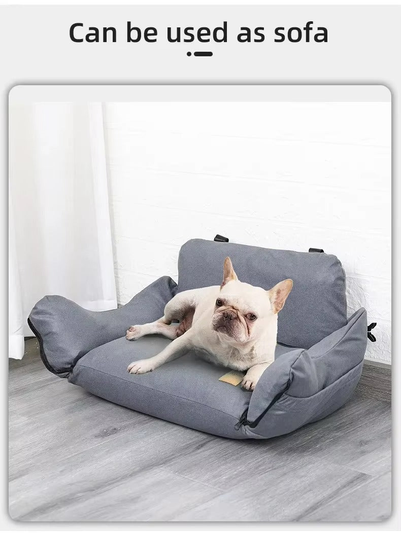 Luxury Inflatable Pet Car Travel Bed – Washable & Portable