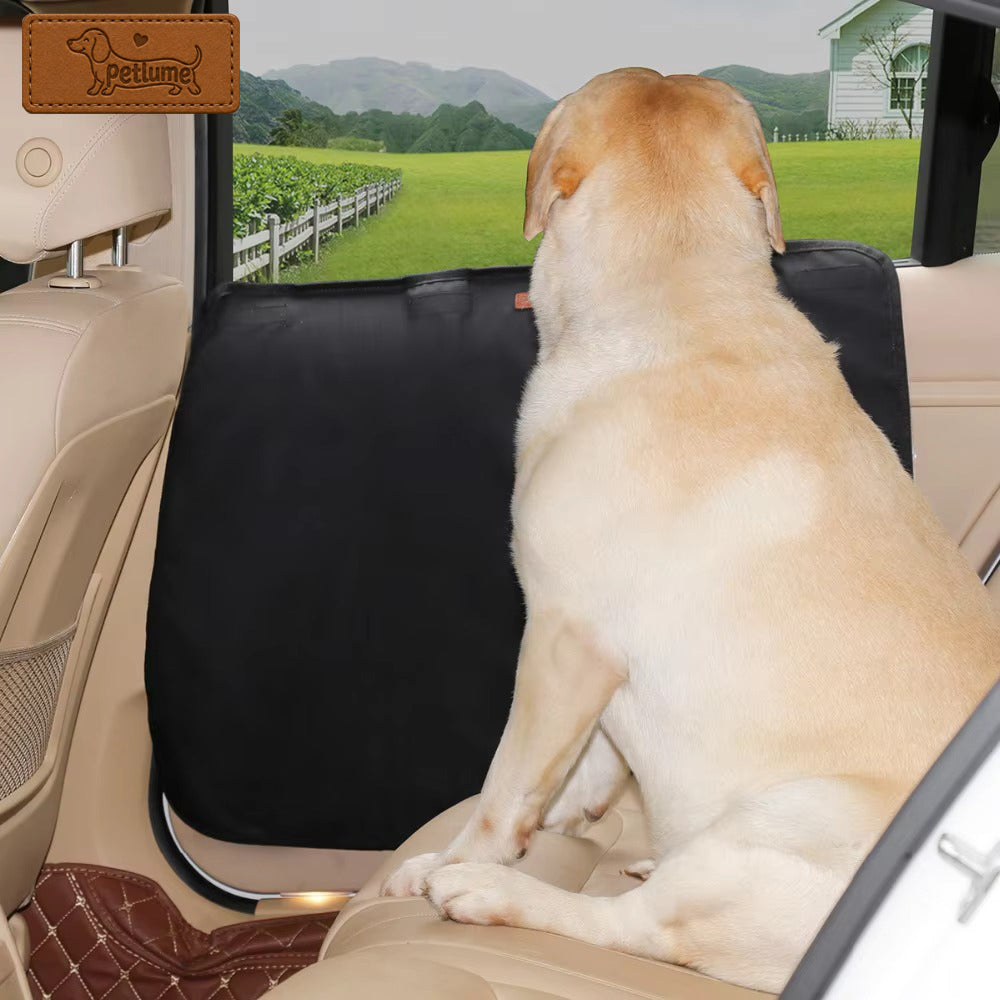 Foldable Oxford Pet Car Door Protector