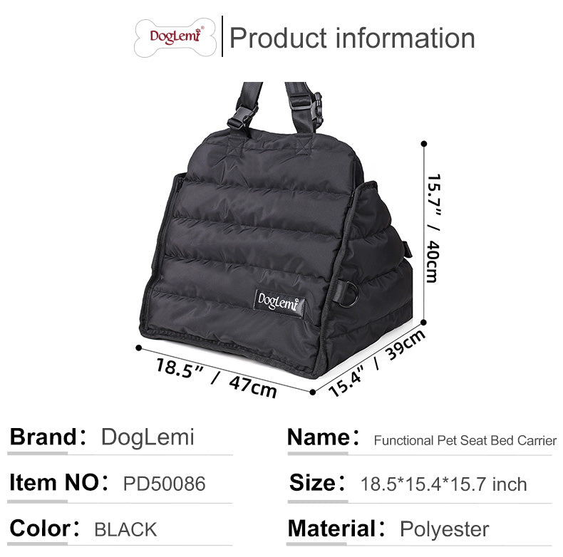 dog car seat cover