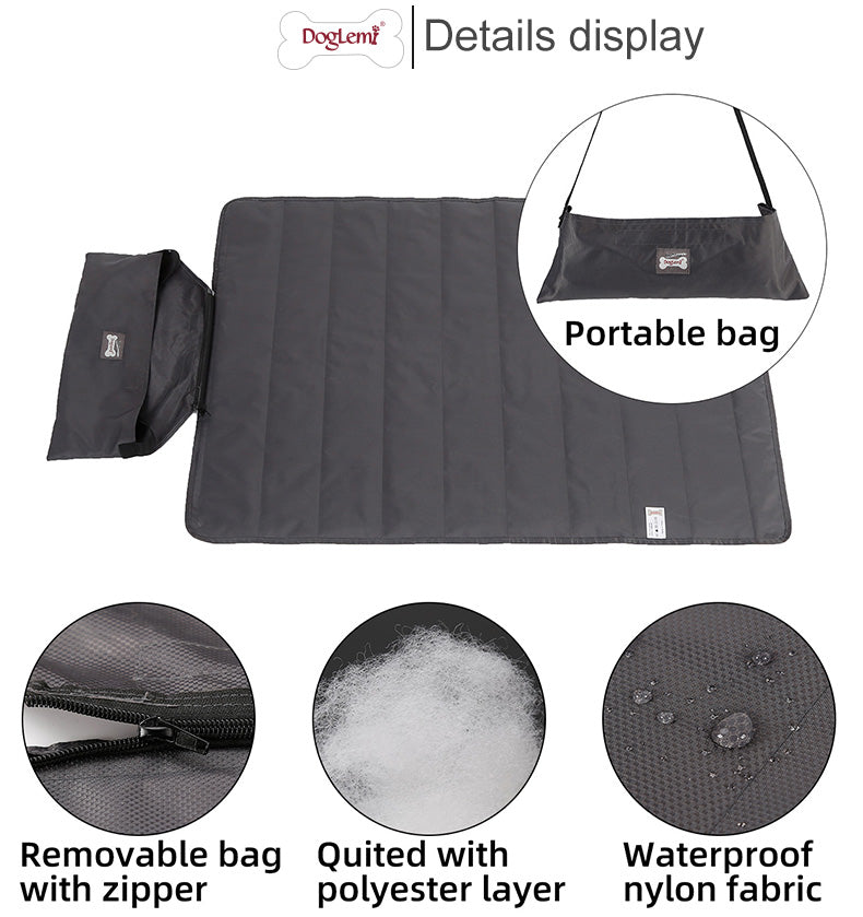 Portable Waterproof Dog Bed Mat