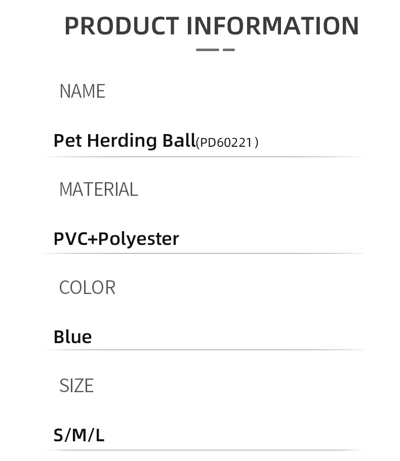 Pet Herding Ball