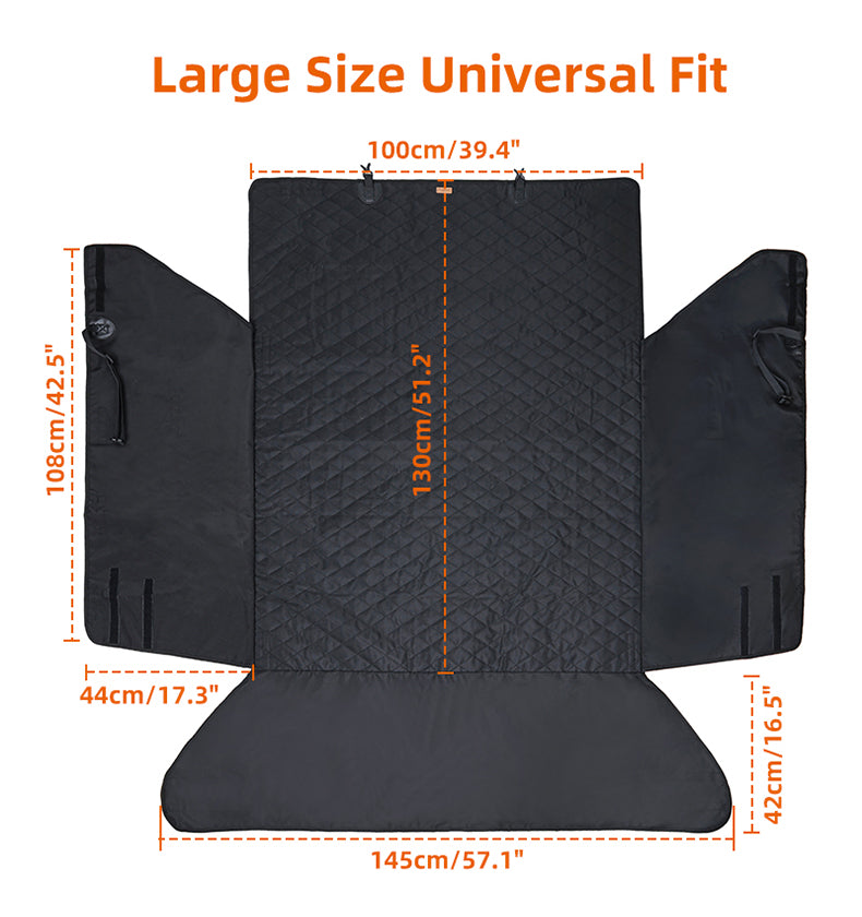 car rear seat cover for dogs