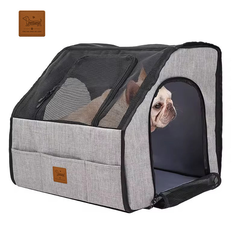 Multifunctional Foldable Pet Car Seat Carrier